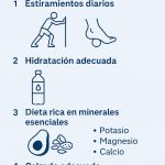 Prevenir los calambres en los pies